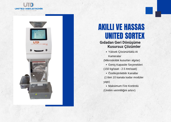 United Mekatronik Sortex Makinesi